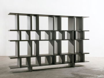 PYRITE - Double-sided modular wooden bookcase by La Manufacture - view 2
